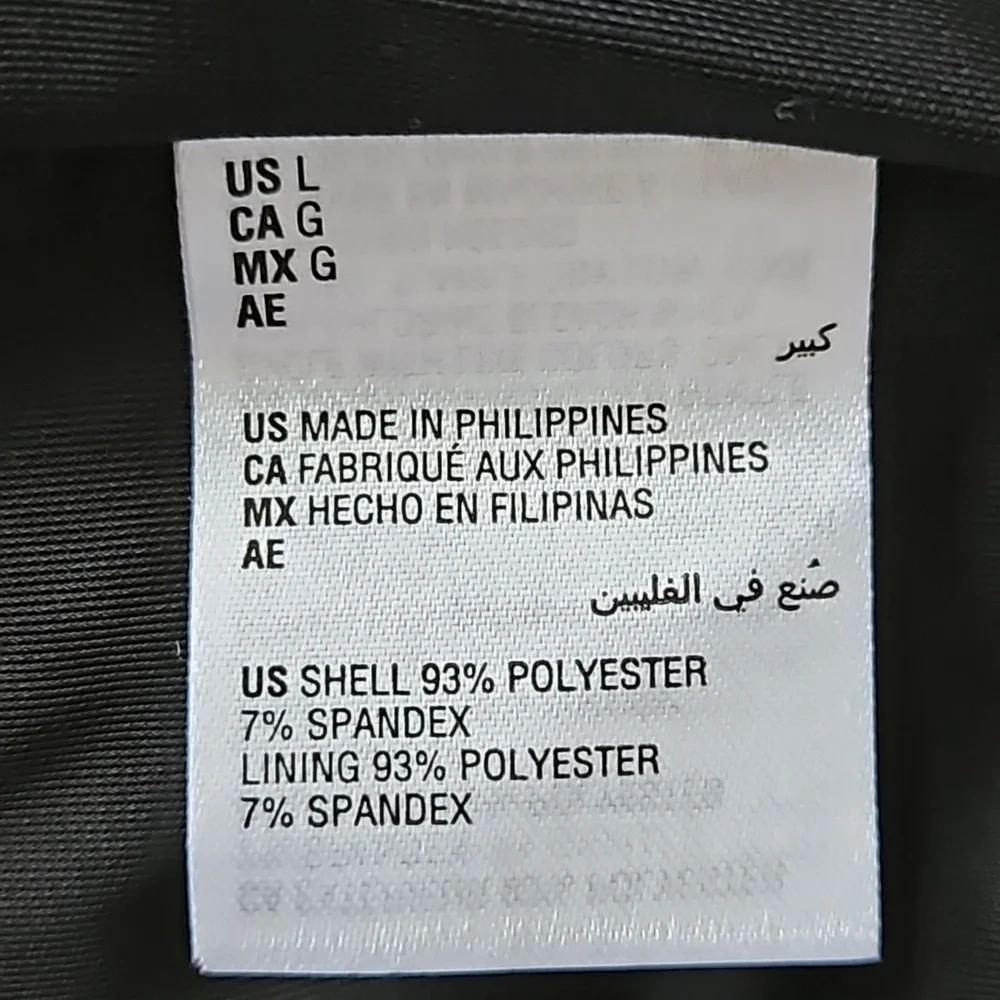 INC International Concepts sleeveless black ruched front dress-L - Picture 6 of 8